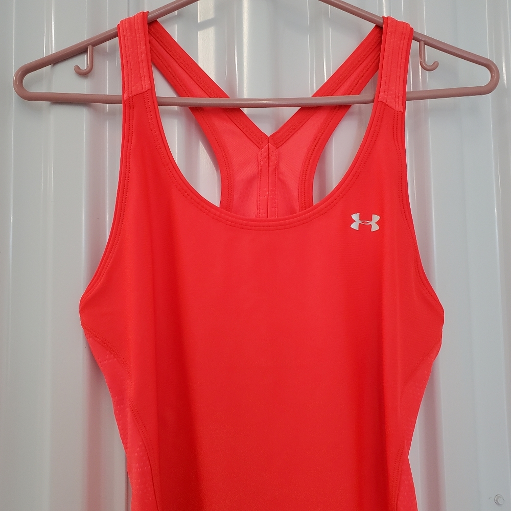 Under Armour HeatGear RacerBack Tank Top - Picture 7 of 9